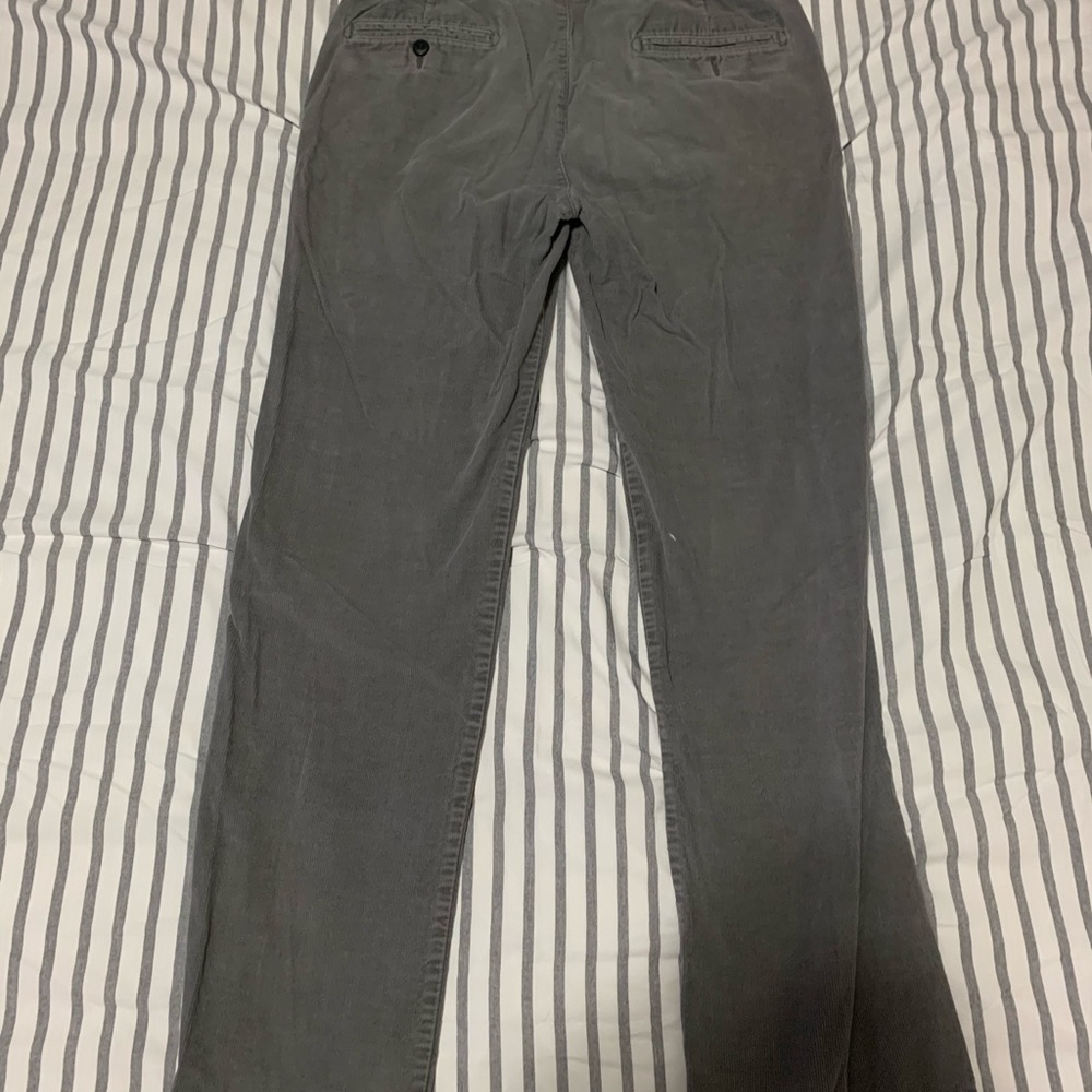 Docker's 34" x 34" grey men's corduroys